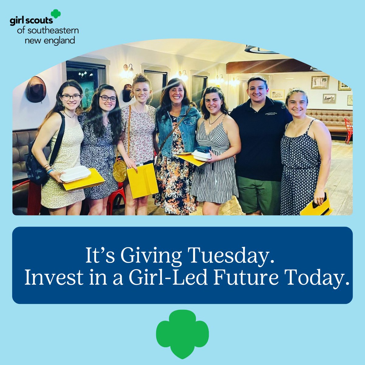 Only 1.6% of annual giving benefits women and girl-focused organizations. During this time of great need—with girls experiencing high rates of #mentalhealth  crises—it is more critical than ever to invest in their futures through organizations like #GirlScouts.gssne.org/donate