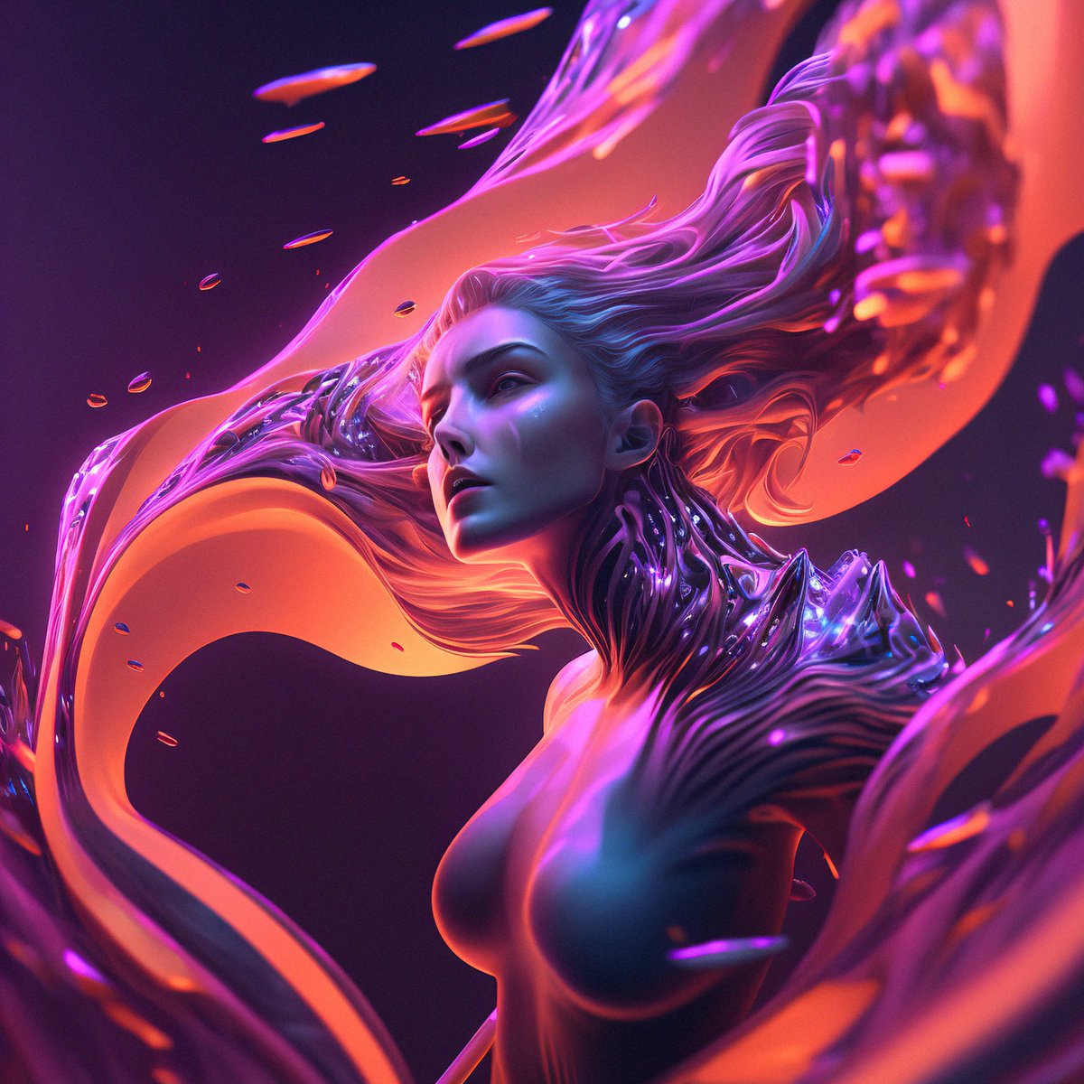 YanaUfelman's tweet photo. So... NEW DROP!!! 🔥

You can grab it fantastic collection 
"Annihilation 2.0" on  @objktcom

1/1 - 10 XTZ 

#tezos #CleanNFT #aiart  
Link⬇️ https://t.co/LVWVrHRYCg