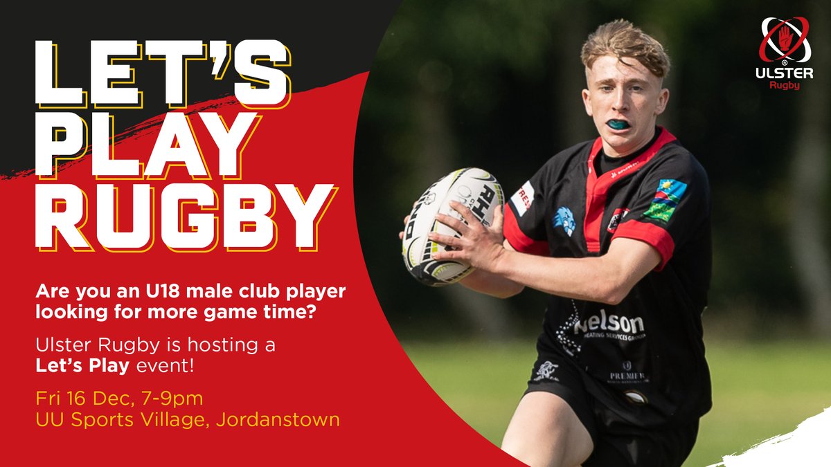 🏉 Next month we're hosting an event for any U18 male club player who's looking for extra game time!

For more information, and to sign up 👇 
fal.cn/3u1tv