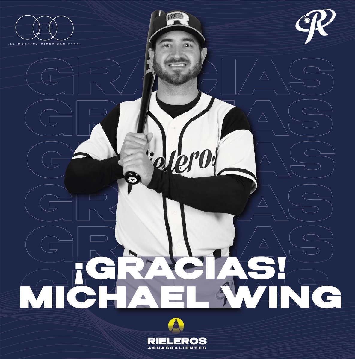 RielerosDeAgs's tweet image. ¡Muchas gracias @MikeWing4  y @Sanabia28  por su gran profesionalismo! ⚾️ Les deseamos el mejor de los éxitos en sus futuros proyectos con @ClubSaraperos  💪🏾