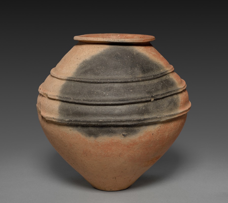 ClevelandArtBot's tweet photo. Jar; burnished earthenware, c. 100 BC-100 AD | 1984.26 https://t.co/6YFzZooCB6