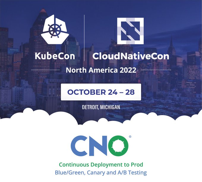 CloudoorApp's tweet image. Today marks a month since KubeCon+CloudNativeCon Detroit, CNO&apos;s first KubeCon. Read about our highlights of the event.
gocno.io/blog/kubecon-2…
We can&apos;t wait to do this all over again next year😆
#kubecon2022 #ContinousDeployment