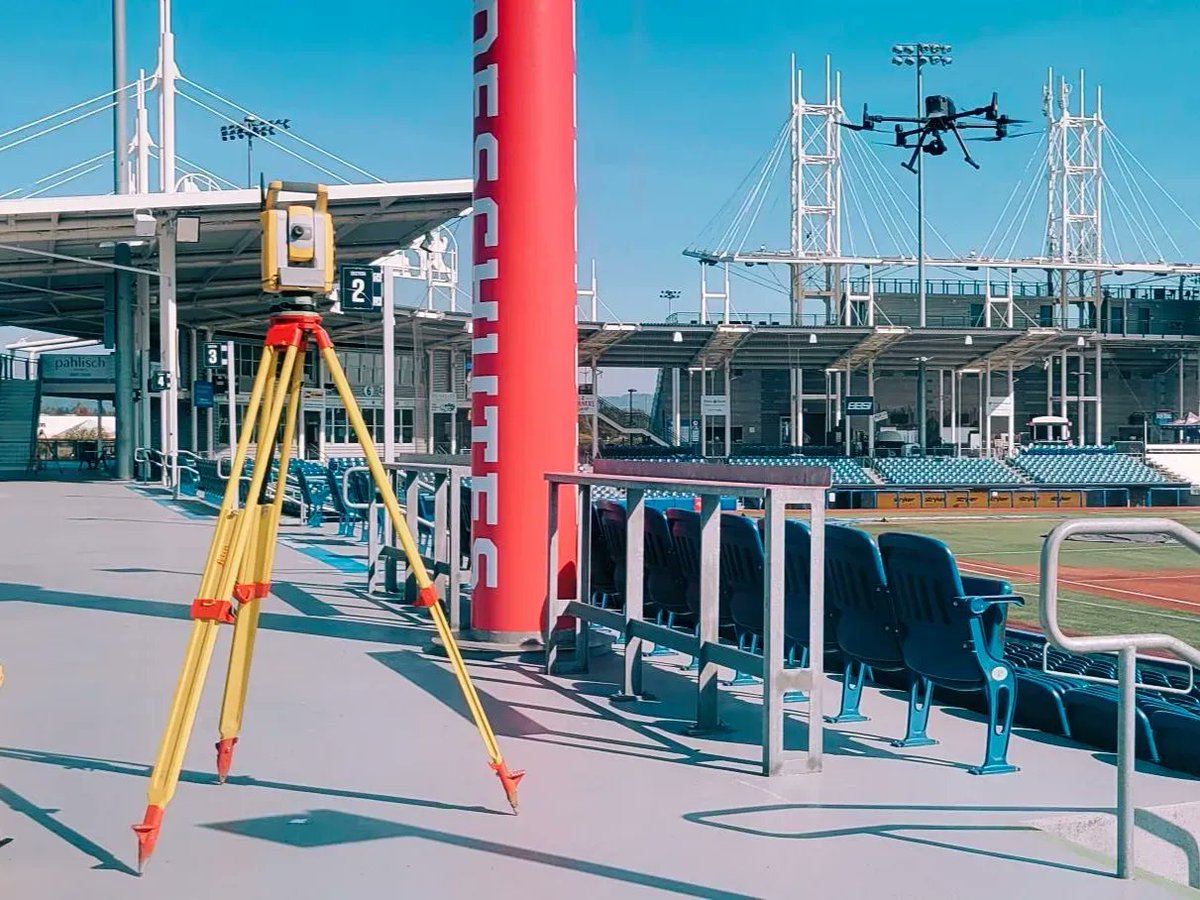 AKS_Engineering's tweet photo. Whether it's boots on the ground or taking to the sky, we got you covered for all things #survey 👷 #totalstation #landsurveying #aerialsurveying https://t.co/KC3pFgMlhd