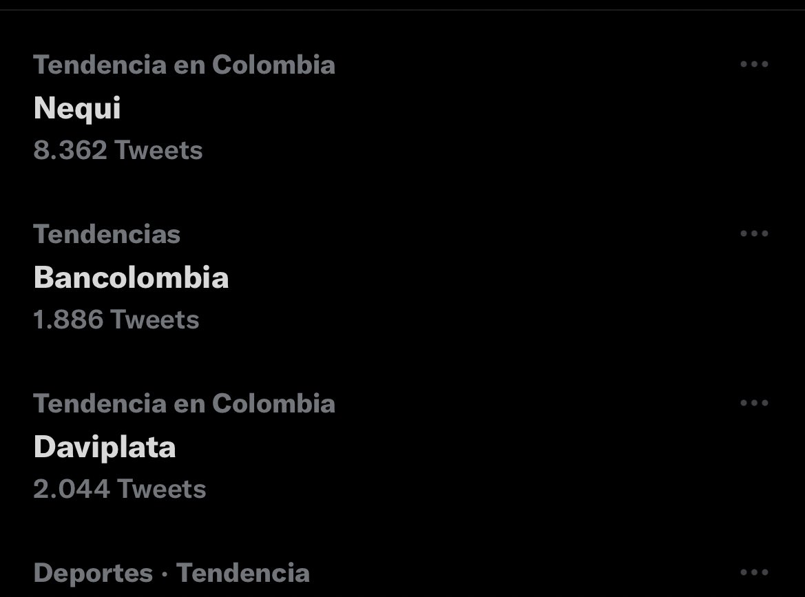 lordoftheskys_'s tweet photo. Cuando se te junta el ganado , Bancolombia, Nequi y daviplata asco de plataforma https://t.co/KLh15zDZDt