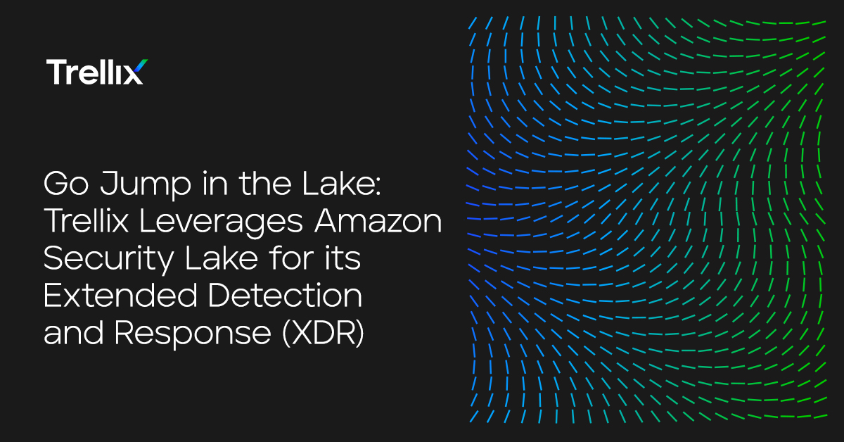 Trellix's tweet photo. Data lakes for security logs can help bucket and organize data for greatest efficiency. As a part of @AWS_Partners, we teamed up with @awscloud so our customers can implement an Amazon Security Lake integrated with Trellix security solutions. 

Learn more: https://t.co/1vLJ2NKJkj https://t.co/1YklnjaKnm