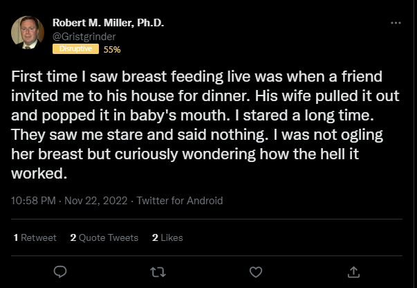 Andie00471's tweet photo. But wait...there is more! 

Tell me you have never been married or had children or frankly ever spoken to a woman on any intimate level you dough faced twat waffle! https://t.co/rDmTzgnXbO