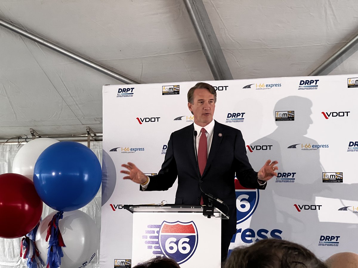 GWBoardofTrade's tweet photo. Today, @GovernorVA officially opened the I-66 Express Lanes just outside the Beltway, a project that provides faster and more reliable travel, new access points and helps alleviate congestion in our region. #ride66express #greaterwashington #virginia #DC #maryland #infrastructure https://t.co/tVmvPIboci