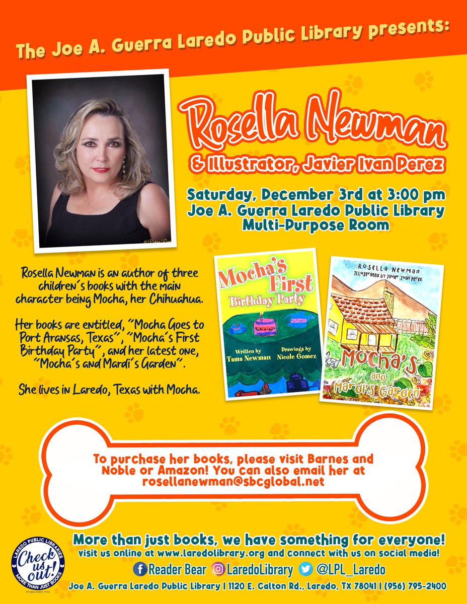 Laredo Library tweet media