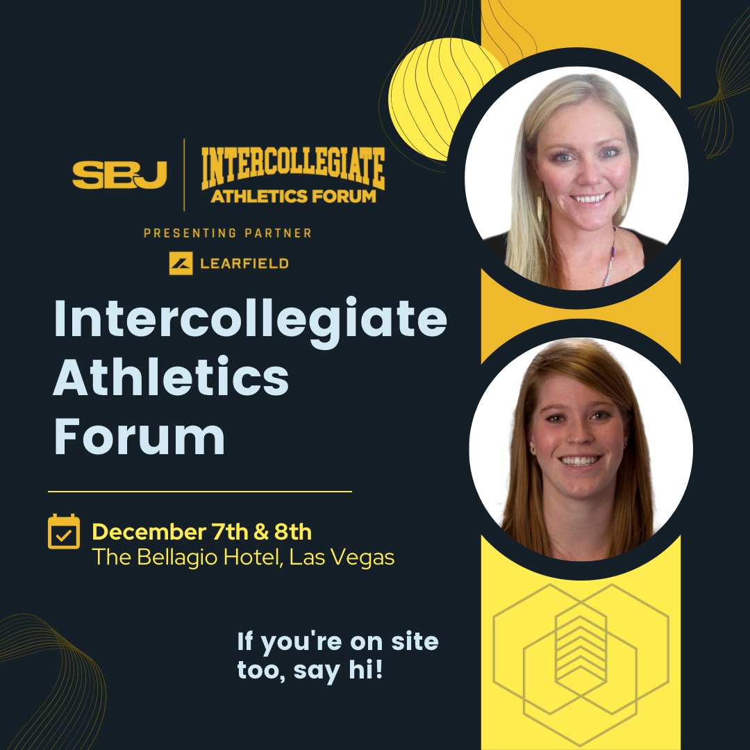 Lindsay and <a href="/LaurenLottie/">Lauren Lichterman</a> will be representing Honeycomb Strategies at the <a href="/SBJ/">Sports Business Journal</a> Intercollegiate Athletics Forum next week in sunny #LasVegas. If you’re planning to attend, drop us a line! #collegiatesports