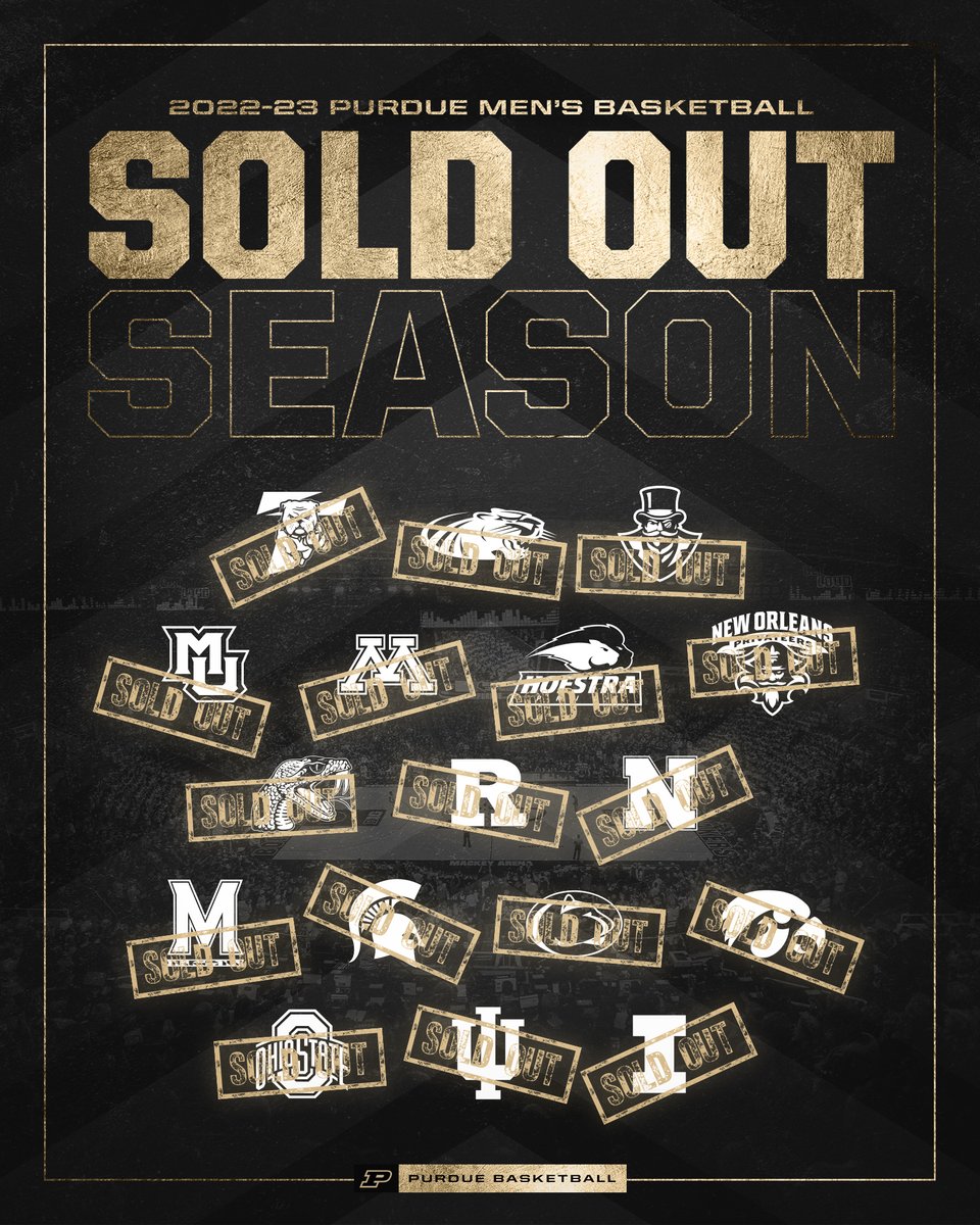 BoilerBall's tweet photo. You did it again...

👉 3rd straight season sellout.
👉 Will end year with 58 straight. https://t.co/Bd5jSA2NaS
