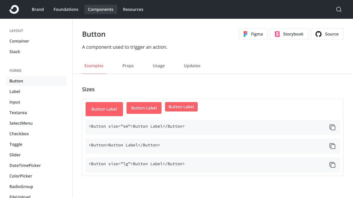 using the design system to design the design system 🥰