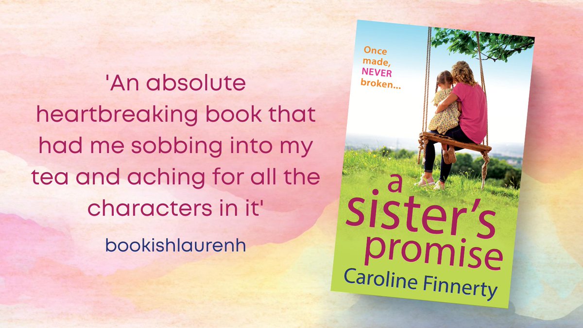 BoldwoodBooks's tweet photo. 'An absolute heartbreaking book that had me sobbing into my tea and aching for all the characters in it' says bookishlaurenh about #ASistersPromise by @cfinnertywriter https://t.co/STfI7i8juz
Buy now ➡️ https://t.co/QOcH4o6uIB https://t.co/XgNOf8pPWf