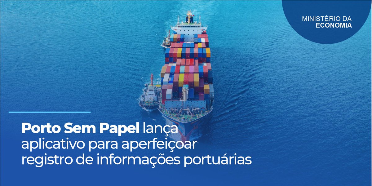 MinFazenda's tweet image. #GOVERNODIGITAL |  Ferramenta permitirá que as etapas de atracação e desatracação de embarcações sejam digitalizadas por meio do celular. Saiba mais: bit.ly/3XAyA5G