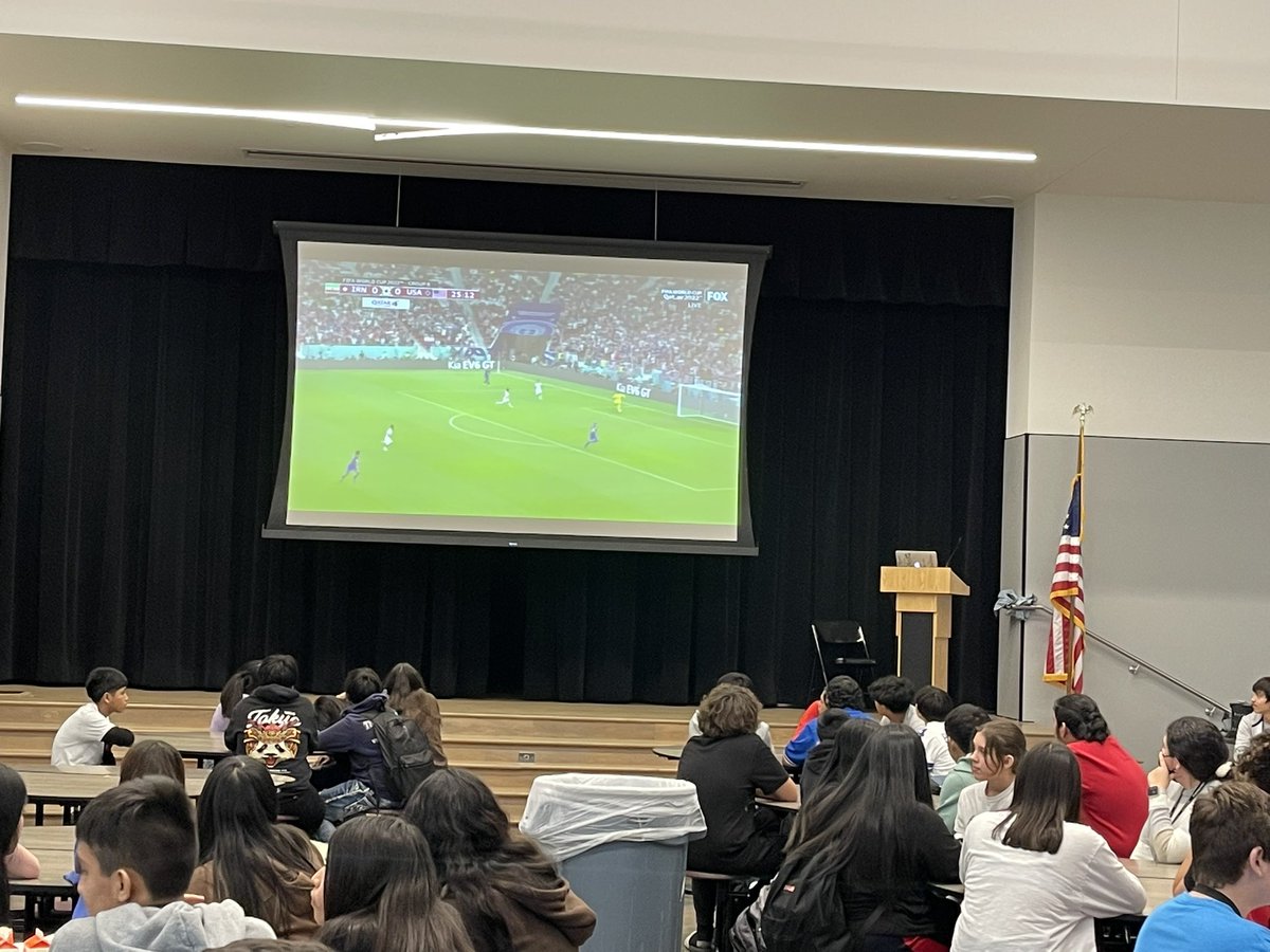 Just a little World Cup at "C" lunch today!! #HMSisthebest