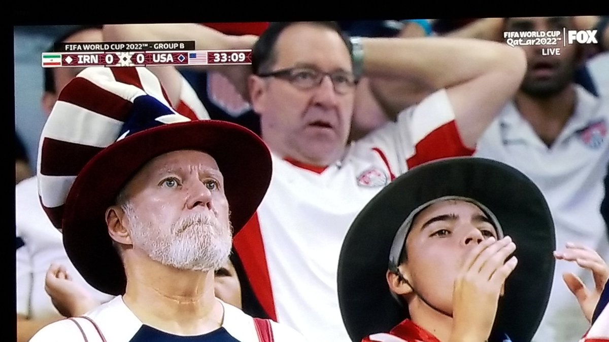 leehudson's tweet photo. @MattJStretch just saw you on the broadcast after Weah's shot over the bar in the 33rd. Glad you made it to the #WorldCup. https://t.co/qLaTHypCsB