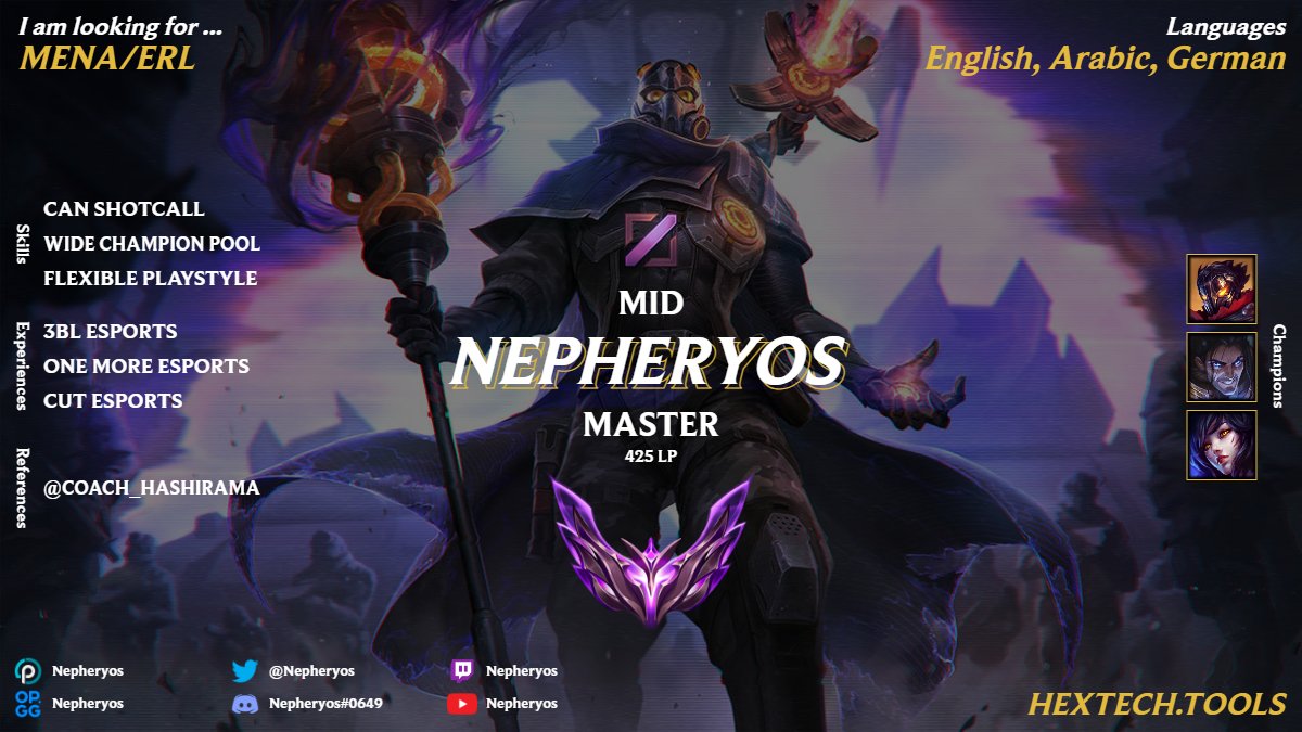 Free agent looking for team.
Can play full time.
🔄 &amp; ❤️ highly appreciated!