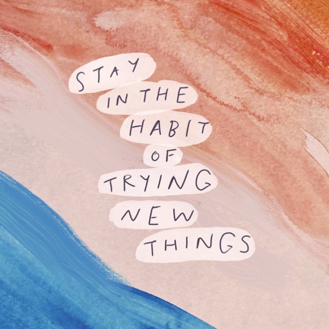 Stay in the habit of trying new things

Image: @morganhnichols #NewWaysNovember