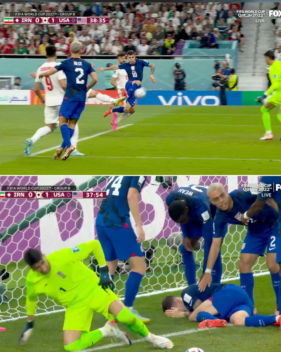 PULISIC GIVES USA THE 1-0 LEAD! 🇺🇸