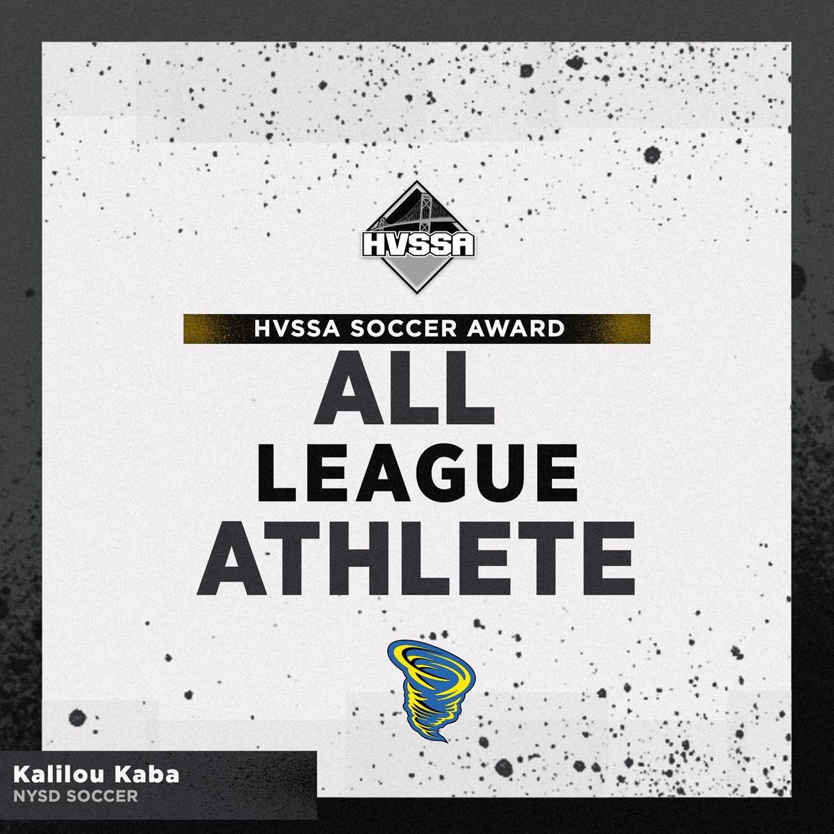 Congratulations to HVSSA Soccer All League Athletes of @nysdathletics! 🏅
Alan Fragoso
Melissa Ramirez-Tello
Kalilou Kaba