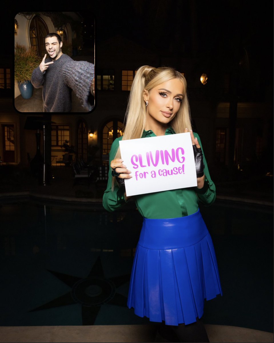 ParisHilton's tweet photo. ⚠️ It’s time to BeReal! ⚠️ This #GivingTuesday I’m teaming up with @noahcent to support the non-profit @ASenseofHomeOrg. 💖 Enter our giveaway (link in bio) to win pieces from my furniture and cookware lines. For every 10 entries, we’ll donate $1 to A Sense of Home. #GivingIsHot https://t.co/9ViKegXQsZ