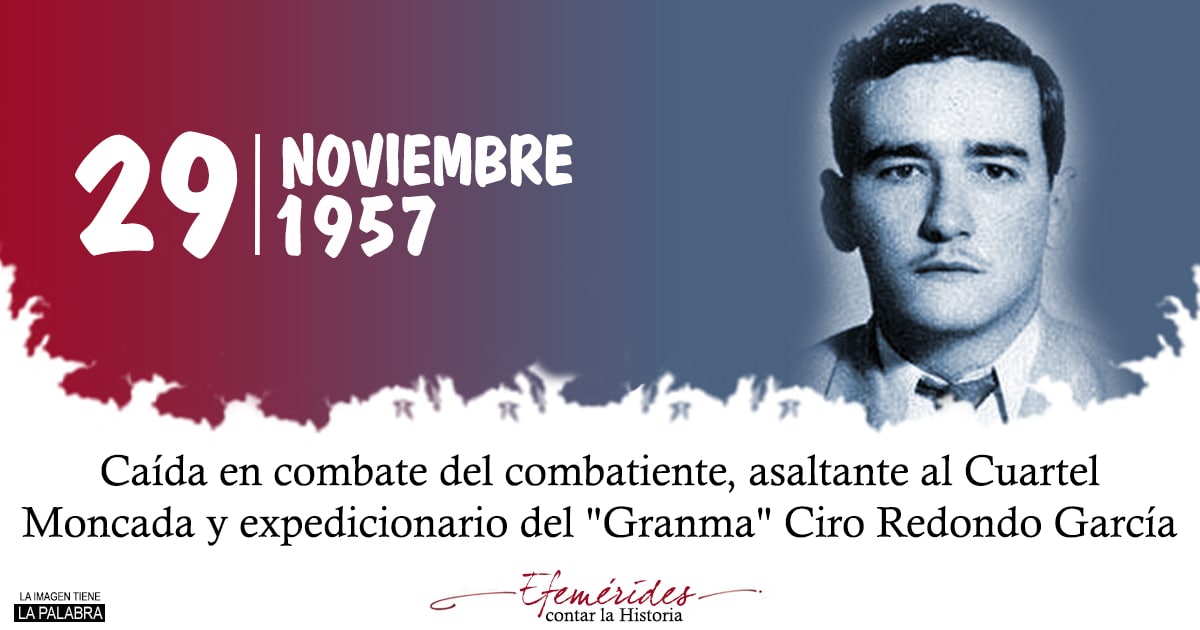 El 29 de noviembre de 1957. <a href="/RaulSamon/">Raúl Samón Soto</a> <a href="/elsa_ena/">Ena Elsa Velázquez Cobiella</a> <a href="/dpestgo/">DGE Santiago de Cuba</a> <a href="/FundichelyRosa/">Rosa Álvarez Fundichely</a> <a href="/LimontaReyes/">Tania Limonta Reyes</a>