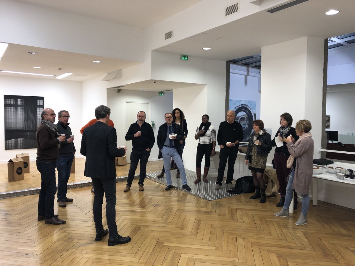 L’Interclub s’invite au Frac Auvergne et Jean Charles Vergne son directeur les initie aux effets bénéfiques de la culture sur le développement économique du territoire