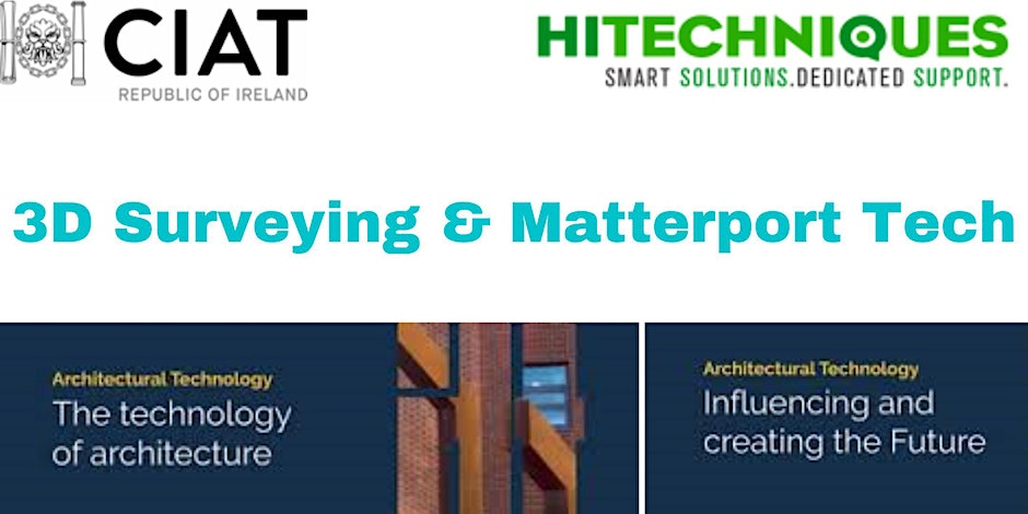 CIATIreland's tweet image. @CIATIreland together with @hitechniques are hosting a FREE CPD Event!!

3D SURVEY WITH MATTERPORT TECHNOLOGIES @TUDublin_AT @SABE_TUDublin

📅 Friday 9th December 2022 
Link⬇️
eventbrite.co.uk/e/3d-survey-wi…
Location: Linen Hall Gallery, Bolton St, Dublin 1 D01 K822
 @Archi_TUDublin