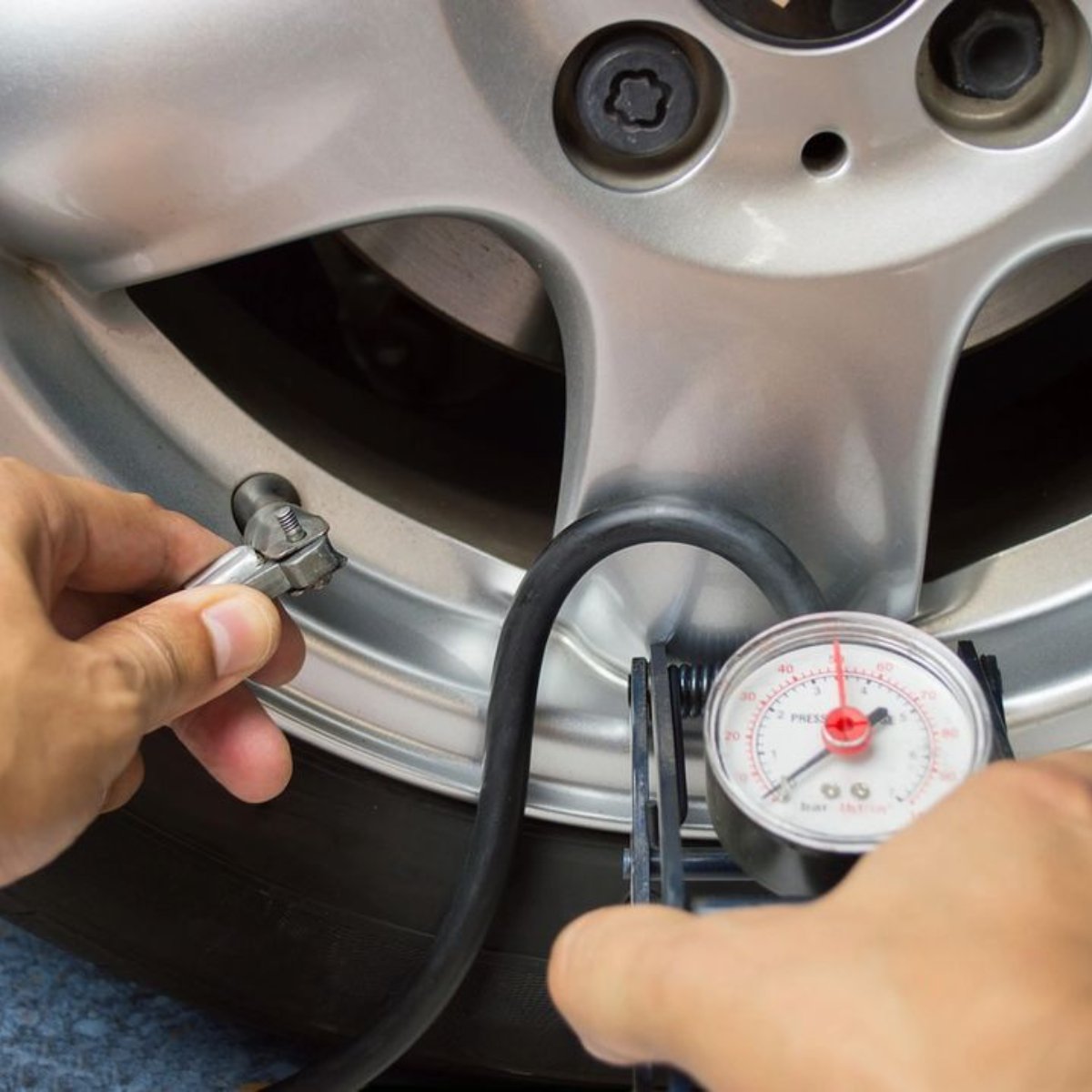 Tired of pulling up to the air pump week after week? It's possible your tire could have a leak. Be sure to take it in to get it patched up or replaced before it's too late!