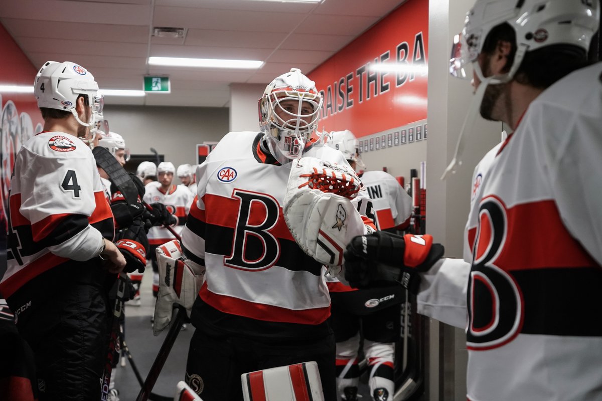 Congratulations to #BellevilleSens goaltender Antoine Bibeau on setting a new franchise record for saves in a single game with 49 this past Saturday against Laval!

Congrats, Bibs!

#ForTheB | #MackayMilestone