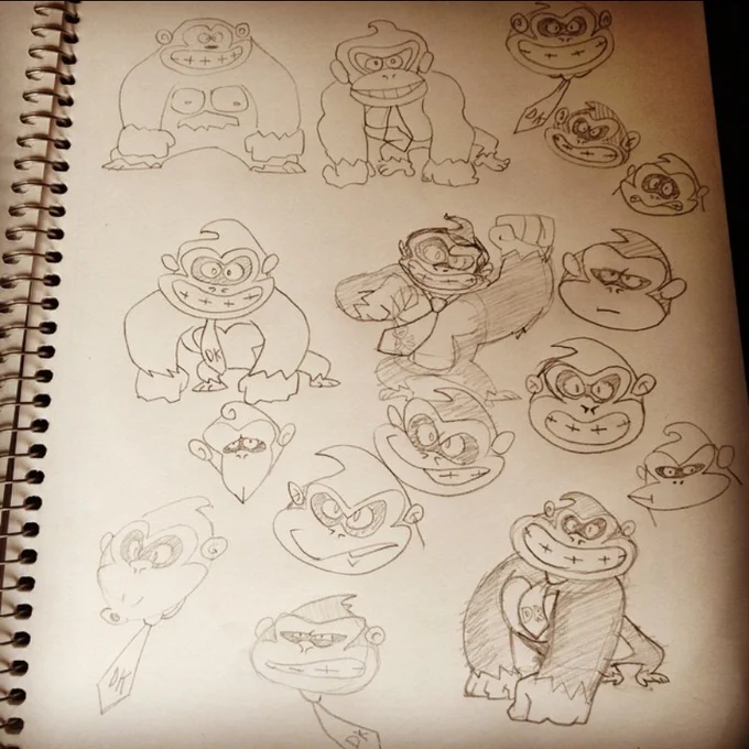 I was playing around with combining classic and modern DK designs back in 2015 so it's really cool to see something like that in the movie https://t.co/GIDC8w8wHq 