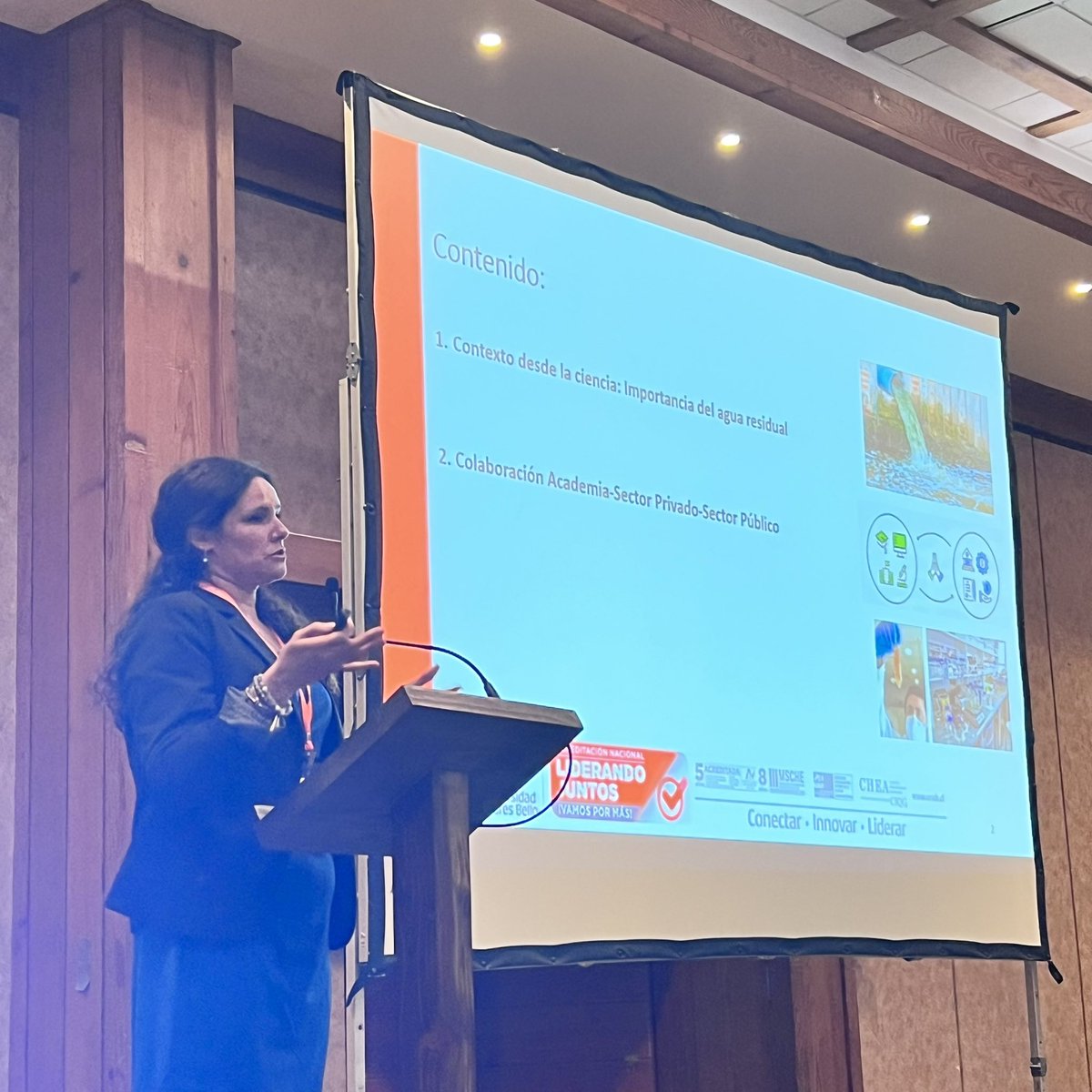 Hoy iniciando el congreso de <a href="/_SoMiCh/">Sociedad de Microbiología de Chile</a>, junto con el consorcio de laboratorios de aguas residuales presentamos nuestros resultados, muy buena acogida del público. Muchos por primera vez nos vemos las caras <a href="/UAtacama/">Universidad de Atacama</a> <a href="/goreatacama/">Gobierno Regional de Atacama</a>