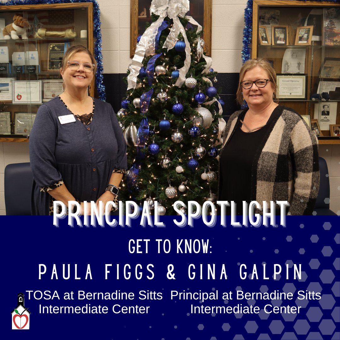 USD457's tweet photo. Bernadine Sitts Intermediate Center is this week's Superintendent's School of the Week. Here are some things to know about Principal Gina Galpin and Teacher on Special Assignment Paula Figgs: https://t.co/WfplqfjaJo