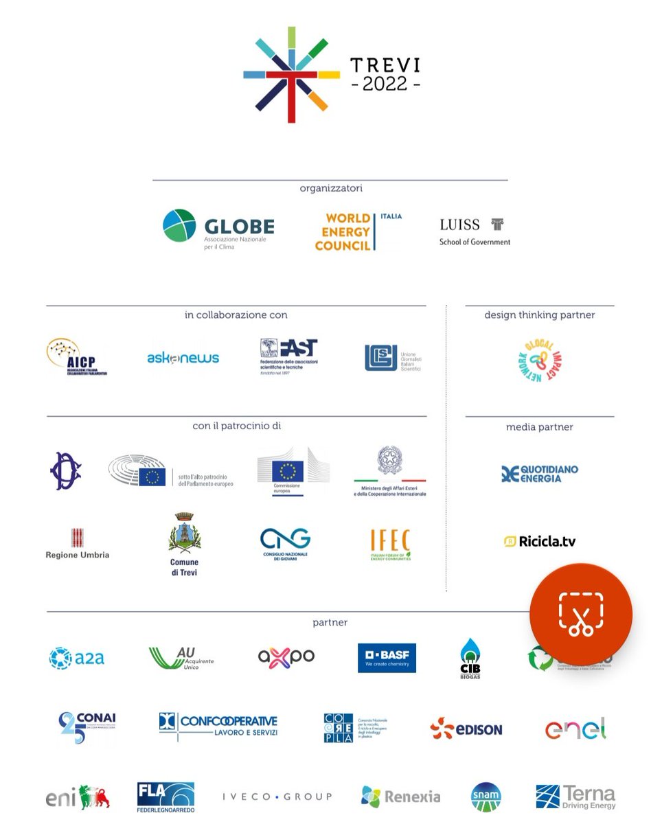 Dal 1° al 3 dicembre Le Giornate dell'Energia e dell'Economia Circolare di Trevi: geopolitica, transizione energetica, riciclo, politica, competenze e comunità. <a href="/ItaliaGlobe/">Globe Italia</a> <a href="/WEC_Italia/">WEC Italia</a> <a href="/LUISSSoG/">Luiss School of Government</a> <a href="/askanews_ita/">askanews</a> <a href="/TvRicicla/">Ricicla.tv</a> <a href="/SkyTG24/">Sky tg24</a>