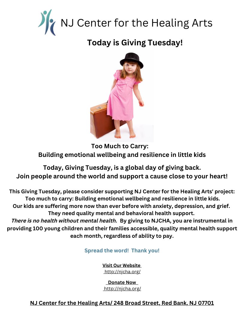 NJCHA's tweet image. It's Giving Tuesday!