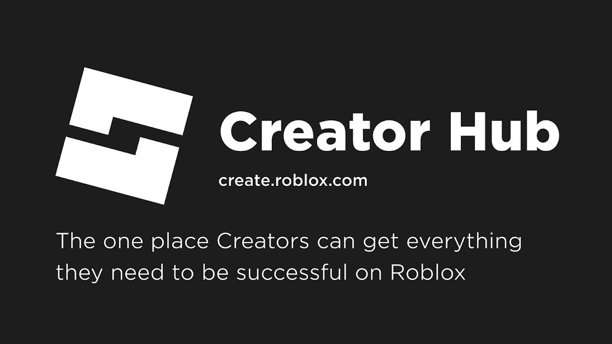 Bloxy News on X: The Creator Dashboard is now the Creator Hub, the one  place Creators can get everything they need to be successful on Roblox.   #Roblox #RobloxDev  / X
