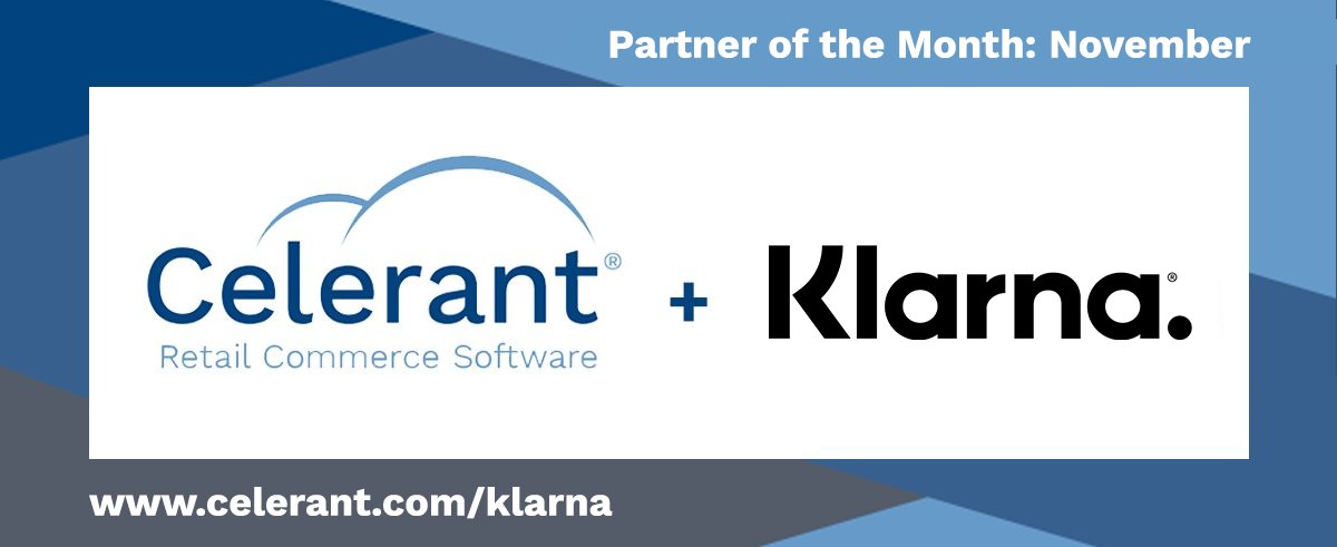 CelerantTech's tweet photo. Celerant’s integration with @Klarna allows retailers to offer #consumerfinancing in-store and online. Sell more products and make it easy for customers to ‘buy now, pay later’ with flexible and affordable finance options.
Learn more: https://t.co/OFPC1pyMGY
#retailsoftware https://t.co/t6V6Ysd5Rm