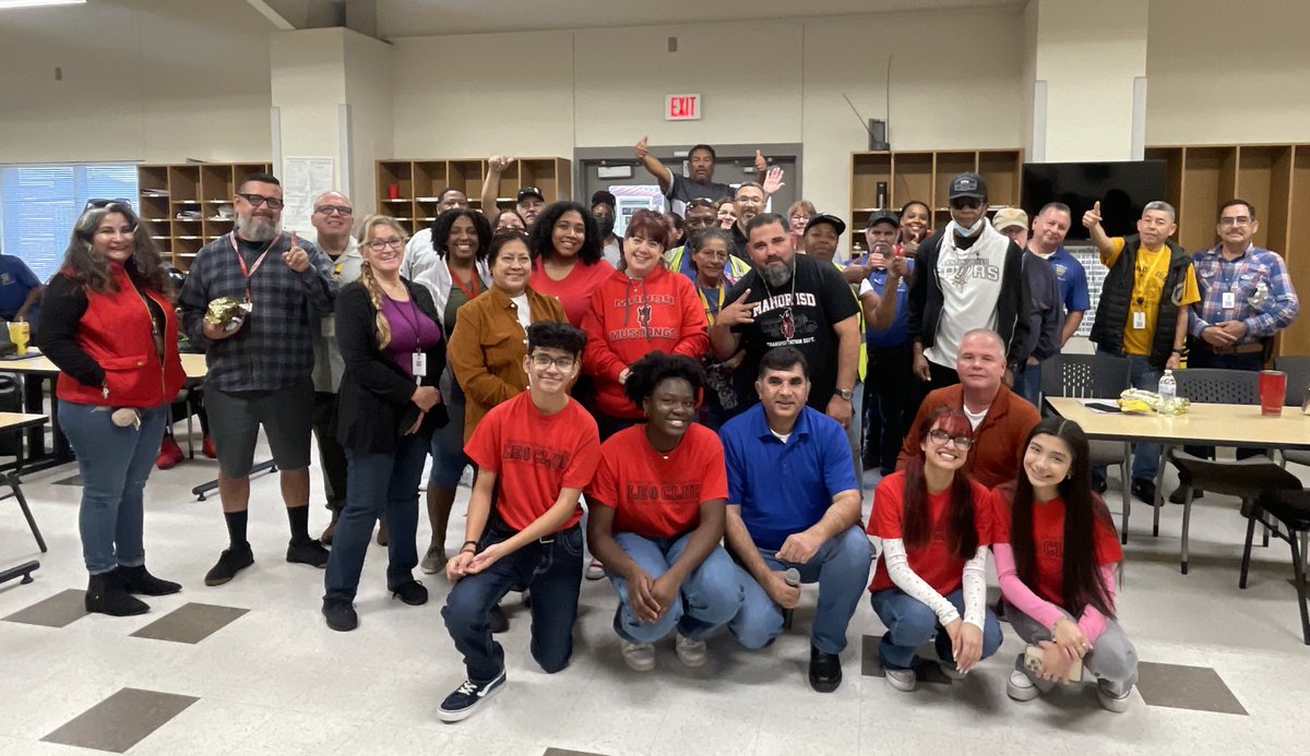 Our MECHS scholars prepared 75 gift bags &amp; handwritten thank you cards for ALL district bus drivers, dispatchers and their admin and presented them today at the Transportation Department! Thank you for your thoughtfulness young leaders! #MECHSpectation #ScholarsOfManor #ManorISD