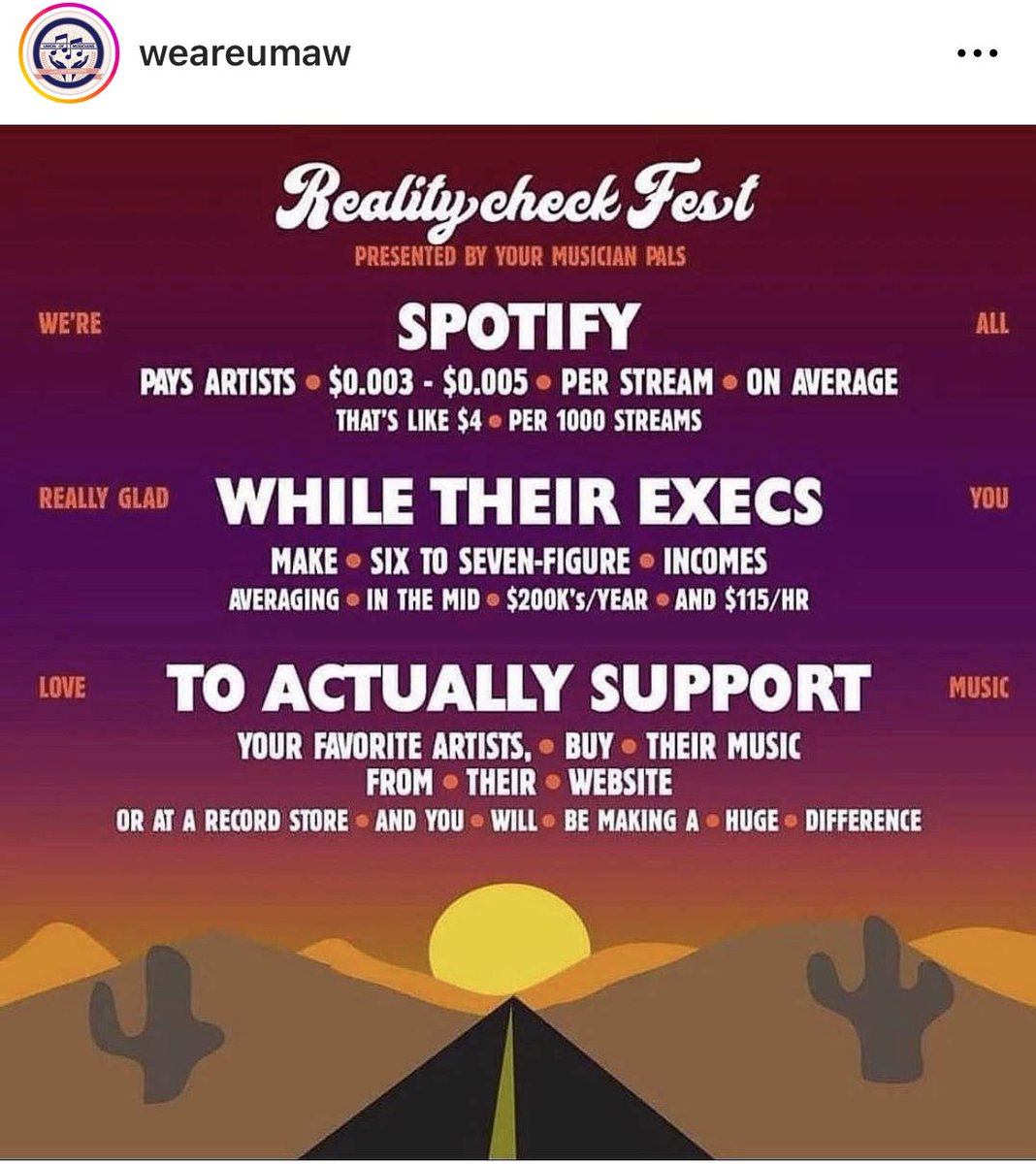 I’ve really been enjoying your cute “Spotify Festival” graphics.