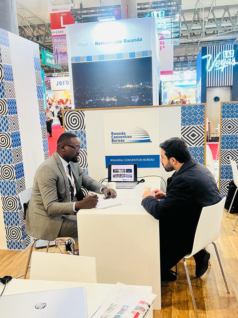 What a thrilling 1st day at @IBTMevents #Barcelona! We welcome all attendees to visit stand M30 to learn more about #RemarkableRwanda’s #MICETourism offerings. #IBTM2022 #MeetInRemarkableRwanda