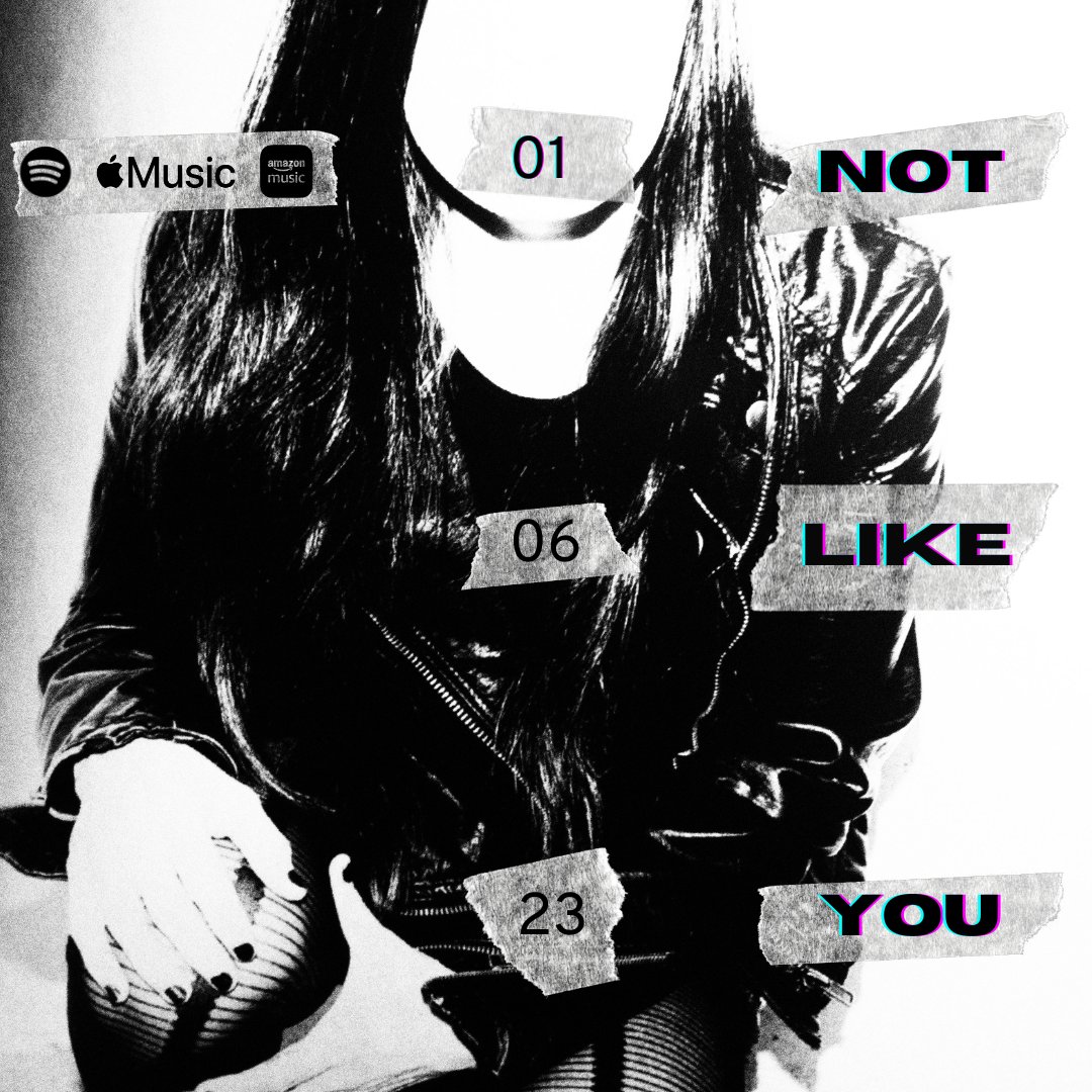 Introducing 'Not Like You' 01.06.23 #newrelease #newmusic #spotify #newsingle #newsong #altpop #comingsoon #new #applemusic #nikol #artist #nikolmusik #musician #edgypop #chvrches #billieeilish #halsey #release #januaryrelease #january #newmusicalert #itunes #applemusic