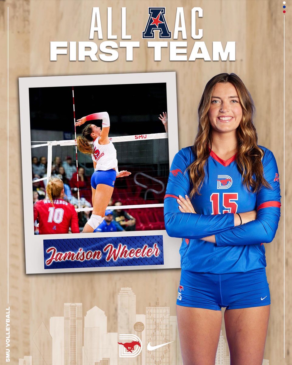 Mustang fans let’s congratulate Jamison and show her some love for getting All AAC first team. We are so proud of her! 🤩

#PonyUp