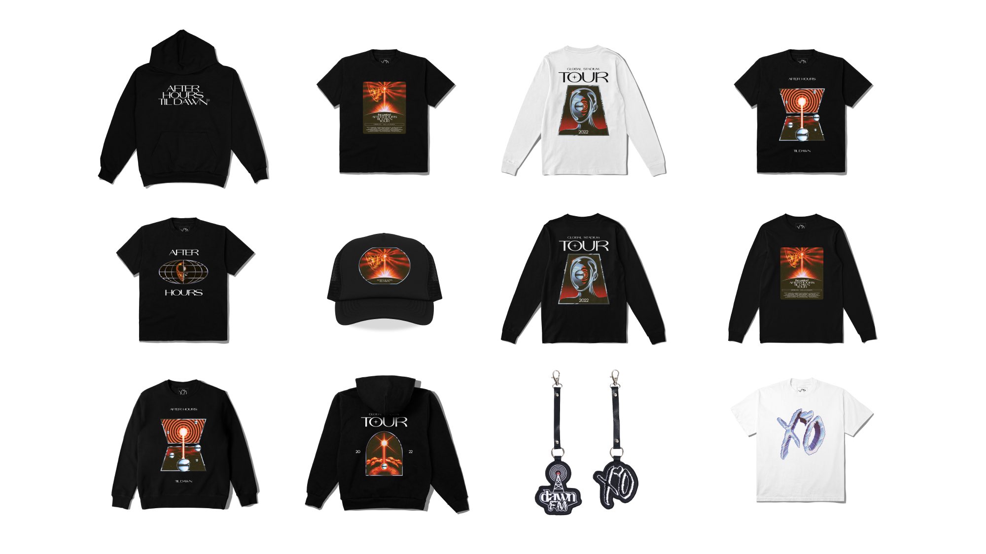The Weeknd Merchandise on X: After Hours Til Dawn 2022 Tour Collection  Available now at  for a limited time   / X