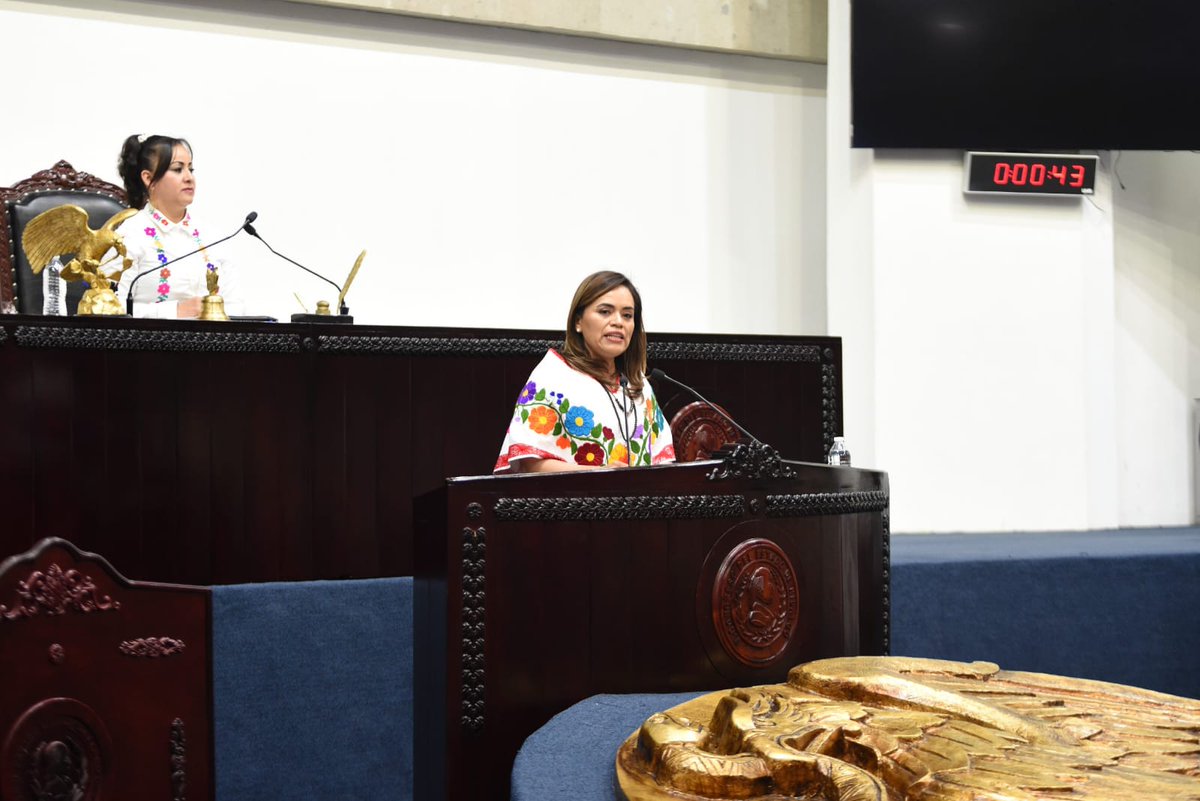 La diputada <a href="/marcelinotovar_/">Lisset</a> planteaante el pleno brindar condiciones de sostenimiento financiero responsable a los partidos políticos con registro nacional en Hidalgo.