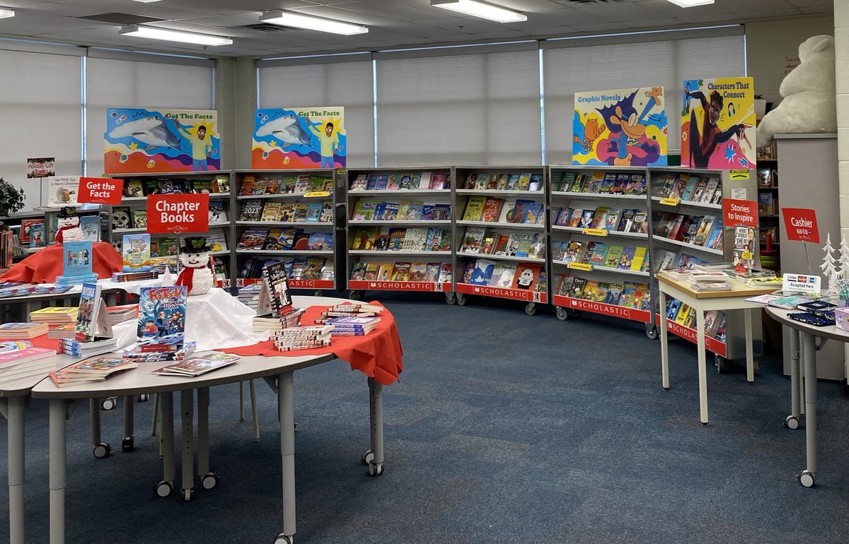 BurntElmLLC's tweet photo. ⁦It’s here ⁦@burntelmps⁩ ! ⁦⁦@Scholastic Book Fair is ready to go! Can’t wait to see you all tomorrow for the preview! https://t.co/bEG6eqSOYz