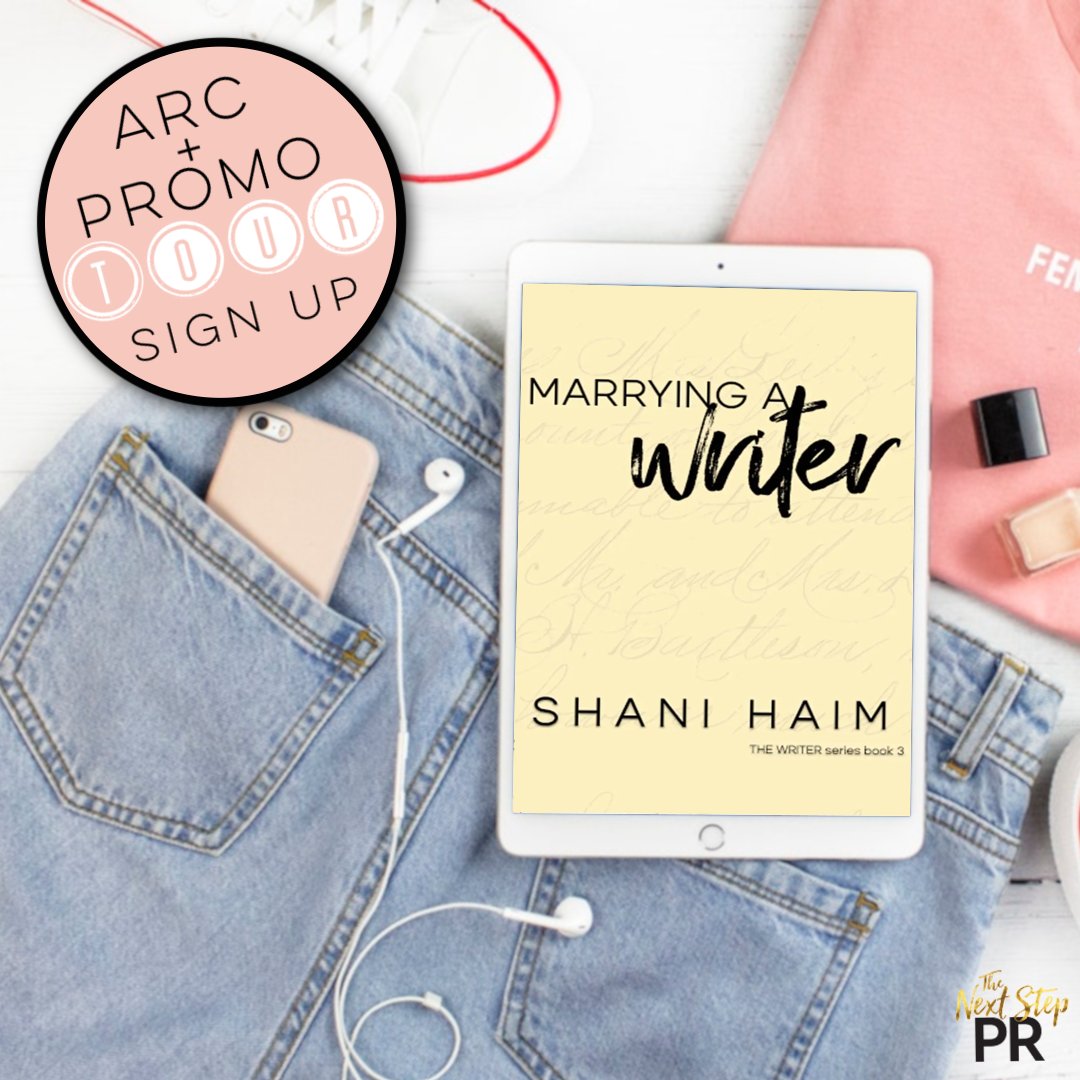 ★COMING SOON★
Marrying a Writer by <a href="/authorshanihaim/">Shani Haim Author</a> is coming January 2023!
#MarryingaWriter #ShaniHaim #TheWriterSeries #ContemporaryRomance #ARCTour
Cover Reveal: 12/5
#Preorder amzn.to/3aePXFy 
#SignUp bit.ly/ReleasePromoMa… 
#HostedBy <a href="/TheNextStepPR/">The Next Step PR</a>