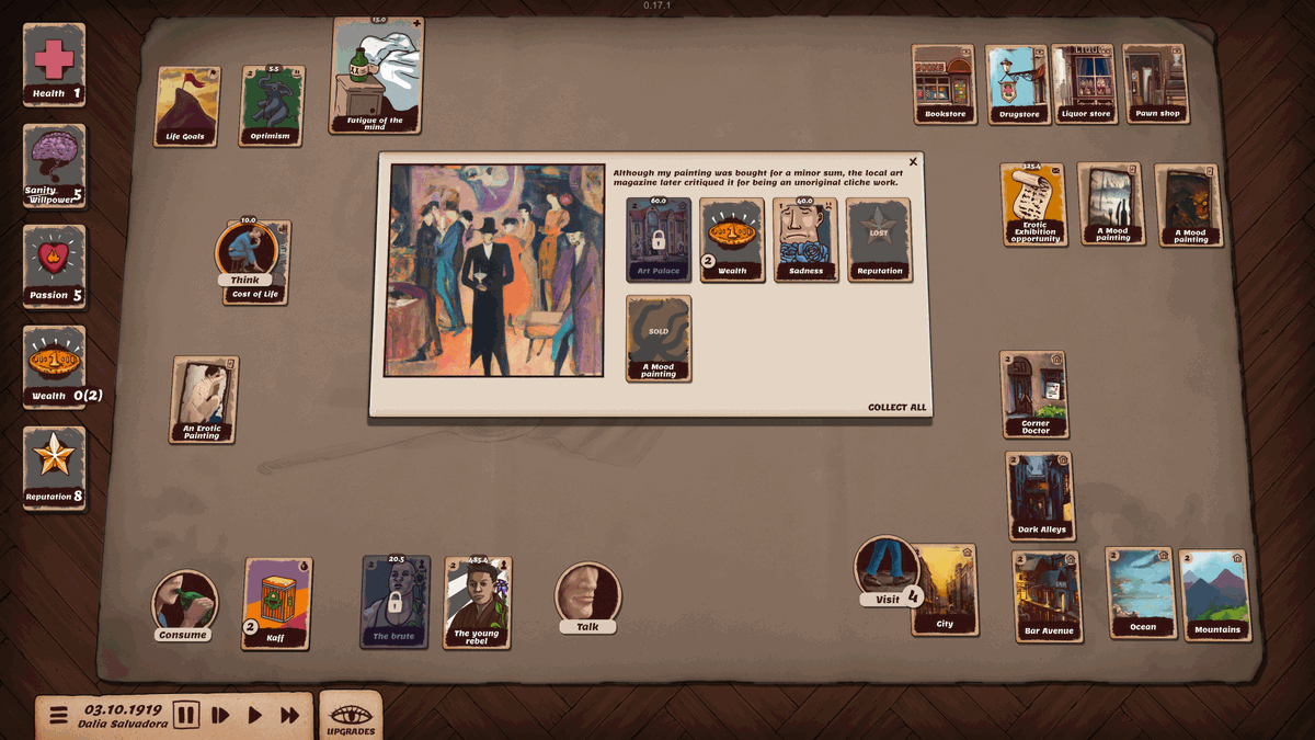 EdvinAedma's tweet photo. Some of the 2200+ AI generated oil paintings in Artist Life Simulator.
#roguelike #indiegame #Artistlifesim https://t.co/M19o9SxZdD