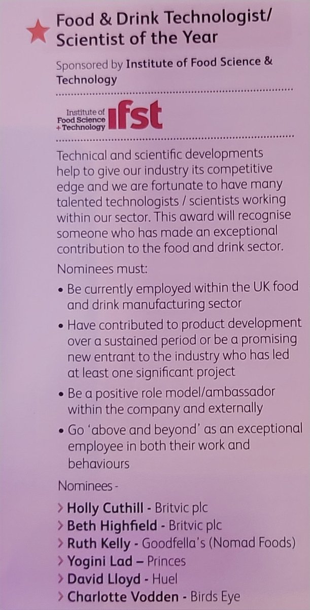 TimMcLachlanCEO's tweet photo. @ifstnews are delighted to be sponsoring the Food &amp; Drink Technologist / Scientist of the Year Award at #FDFAwards this evening. https://t.co/l3hPgh8FQt