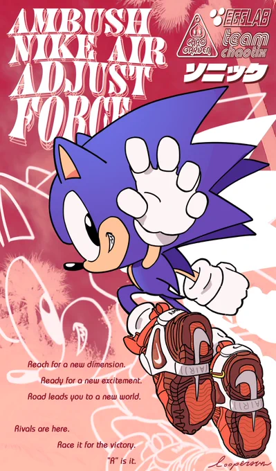 I also draw sonic here and on IG 