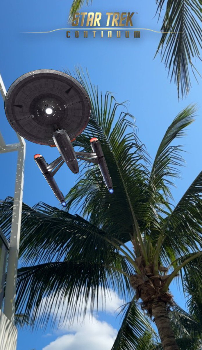 #StarTrekContinuum Starship over Miami 👀🌴

Thanks <a href="/FutureHouseStu1/">Future House Studios</a> 🤝