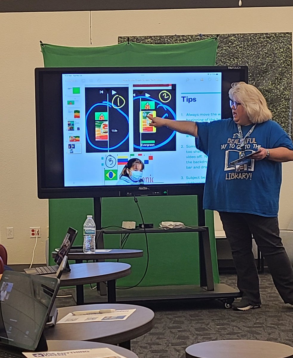 The Project READ training was amazing with Podcasts, Green Screens, and TikToks! <a href="/HBGonzalezPLA/">Henry B. Gonzalez PL Academy</a> <a href="/ProjectReadDISD/">Dallas ISD Project R.E.A.D.</a> <a href="/DISD_Libraries/">Dallas ISD Libraries</a>